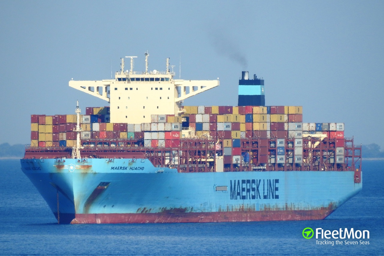 Photo of MAERSK HUACHO (IMO: 9848948, MMSI: 563078200, Callsign: 9V7010 ...