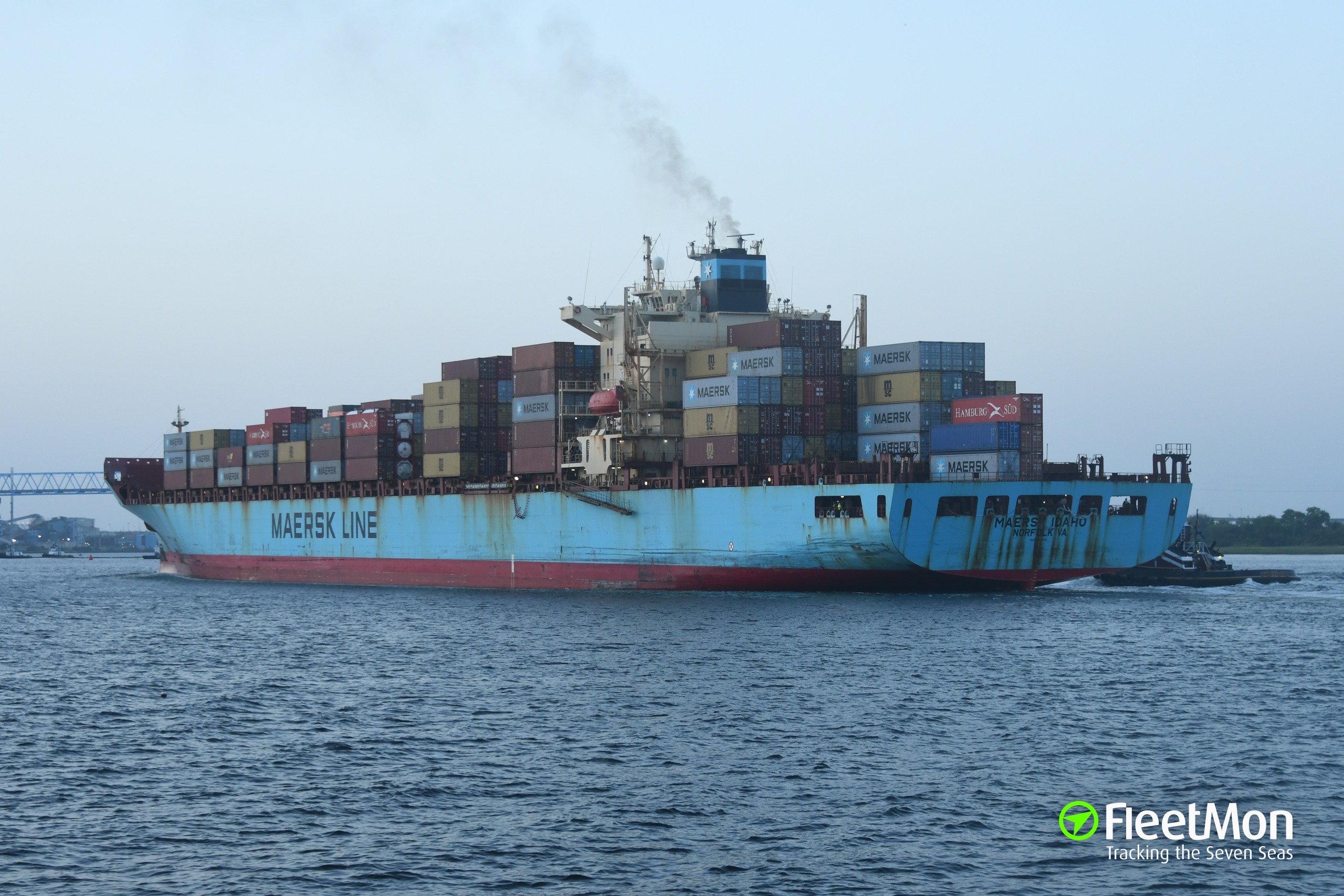 Photo of MAERSK IDAHO (IMO: 9193264, MMSI: 563146500, Callsign: 9V7730 ...