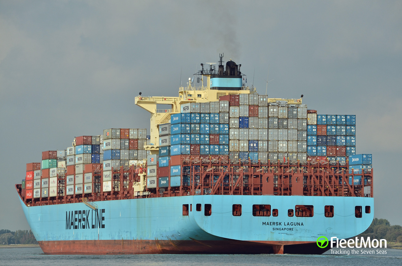 Photo of MAERSK LAGUNA (IMO: 9526942, MMSI: 566338000, Callsign: 9V9763 ...