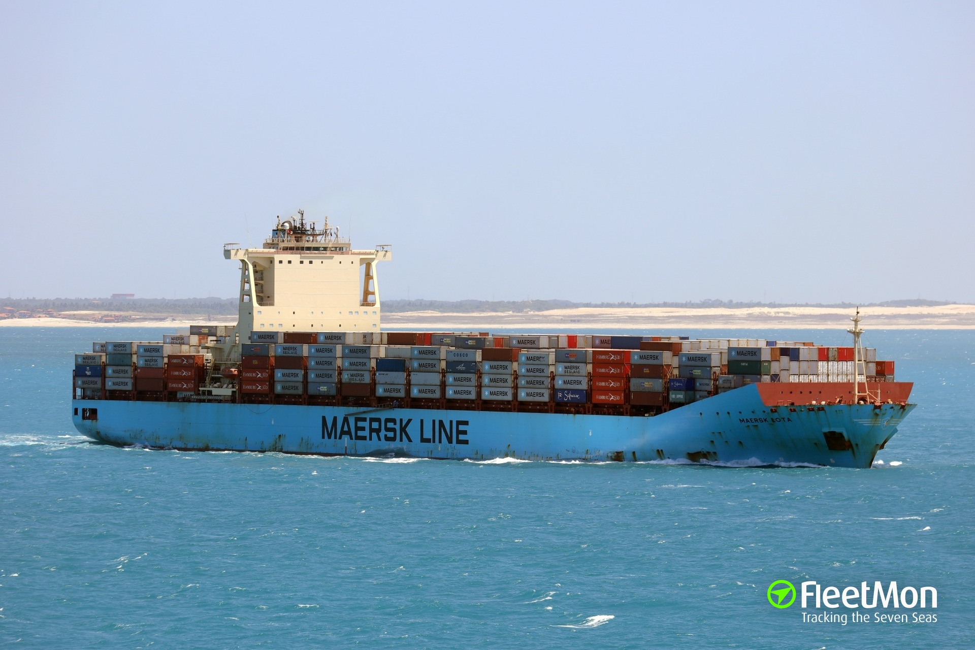 Photo of MAERSK LOTA (IMO: 9526954, MMSI: 219508000, Callsign: OZGN2 ...