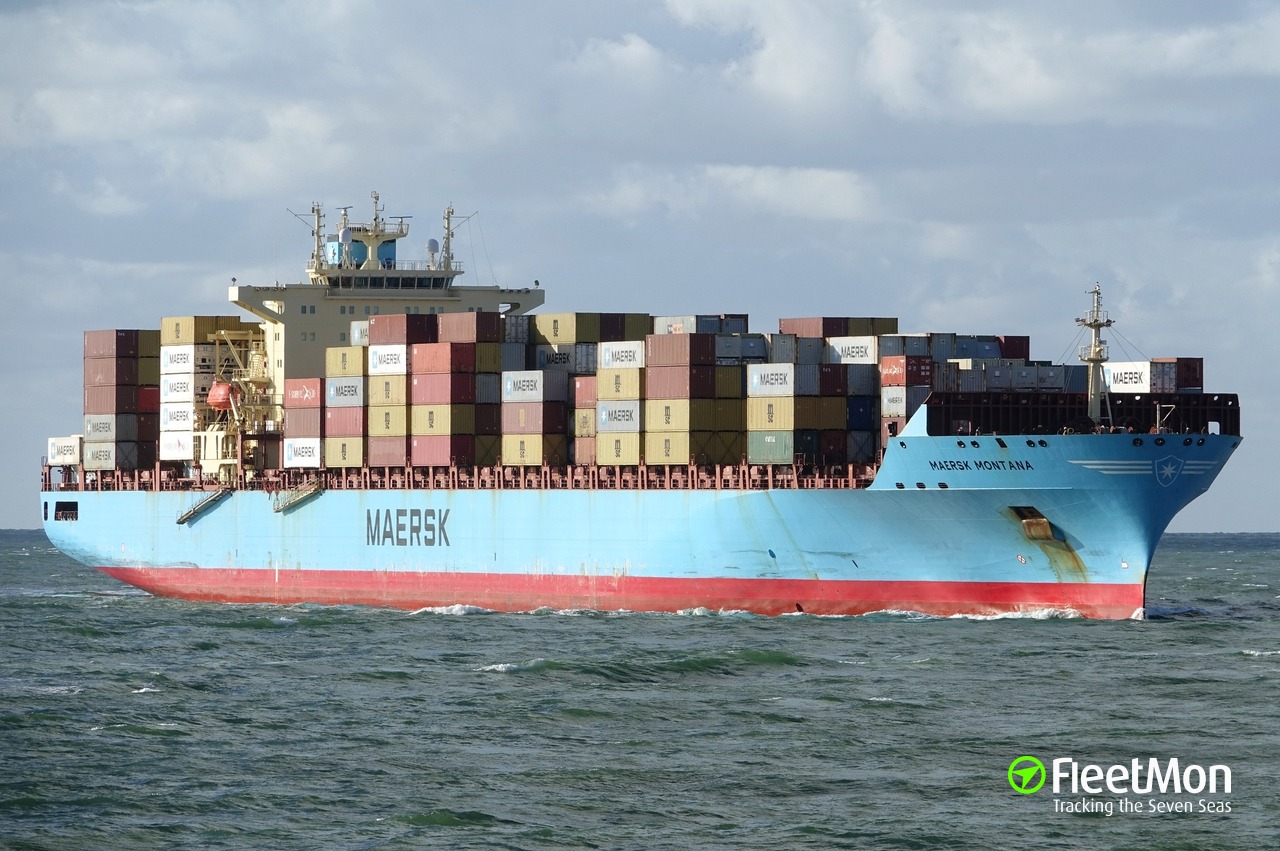 Photo of MAERSK MONTANA (IMO: 9305312, MMSI: 367759000, Callsign: WCDP ...