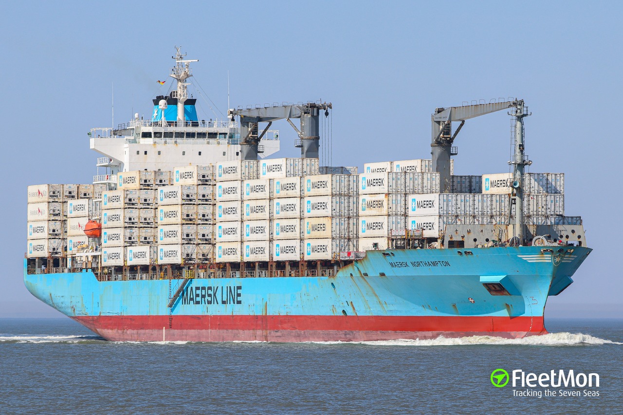 Buque Maersk Northampton Buque Portacontenedor Imo Mmsi