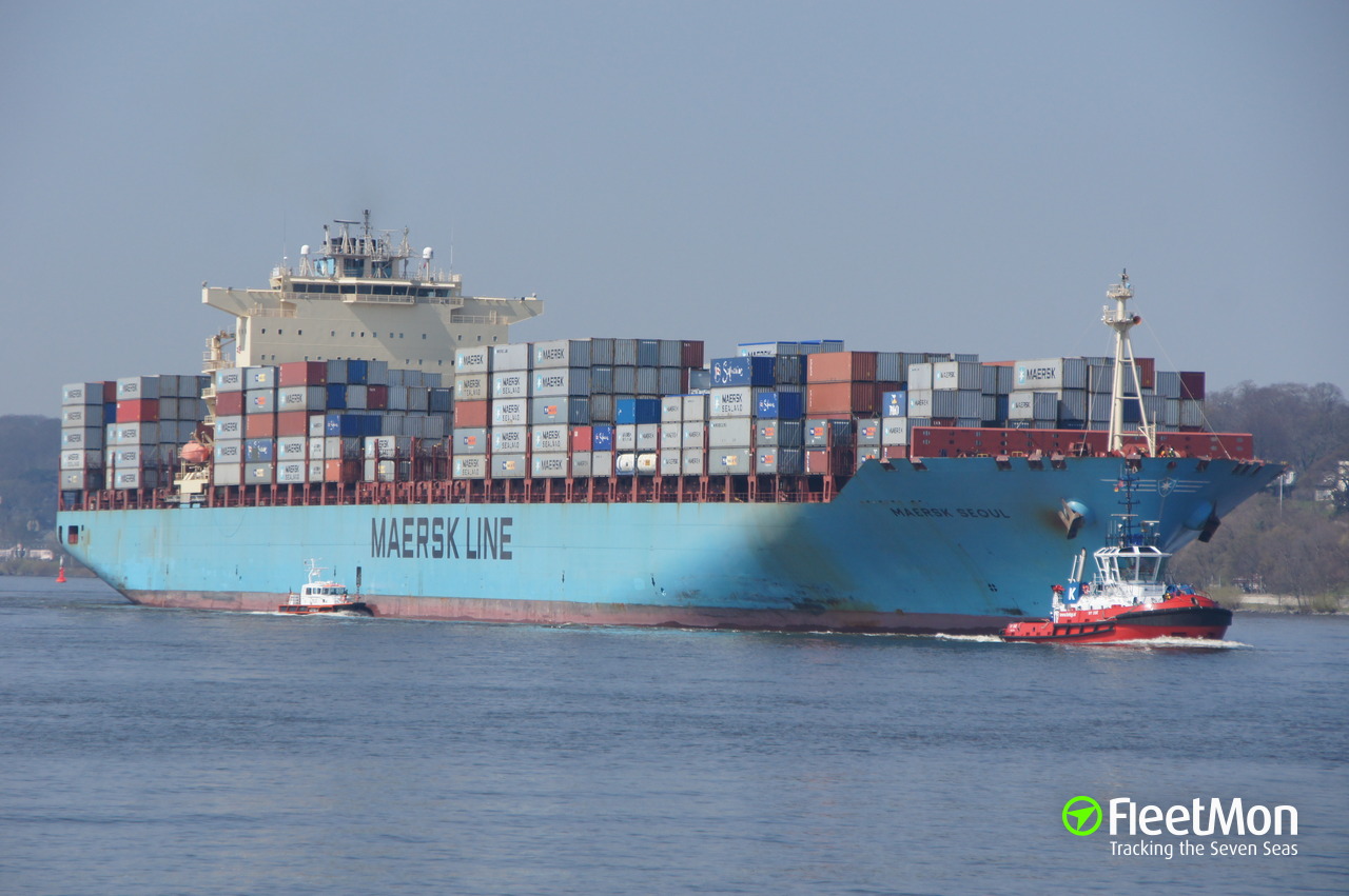 Photo of MAERSK SEOUL (IMO: 9306550, MMSI: 636091269, Callsign: A8LK3 ...