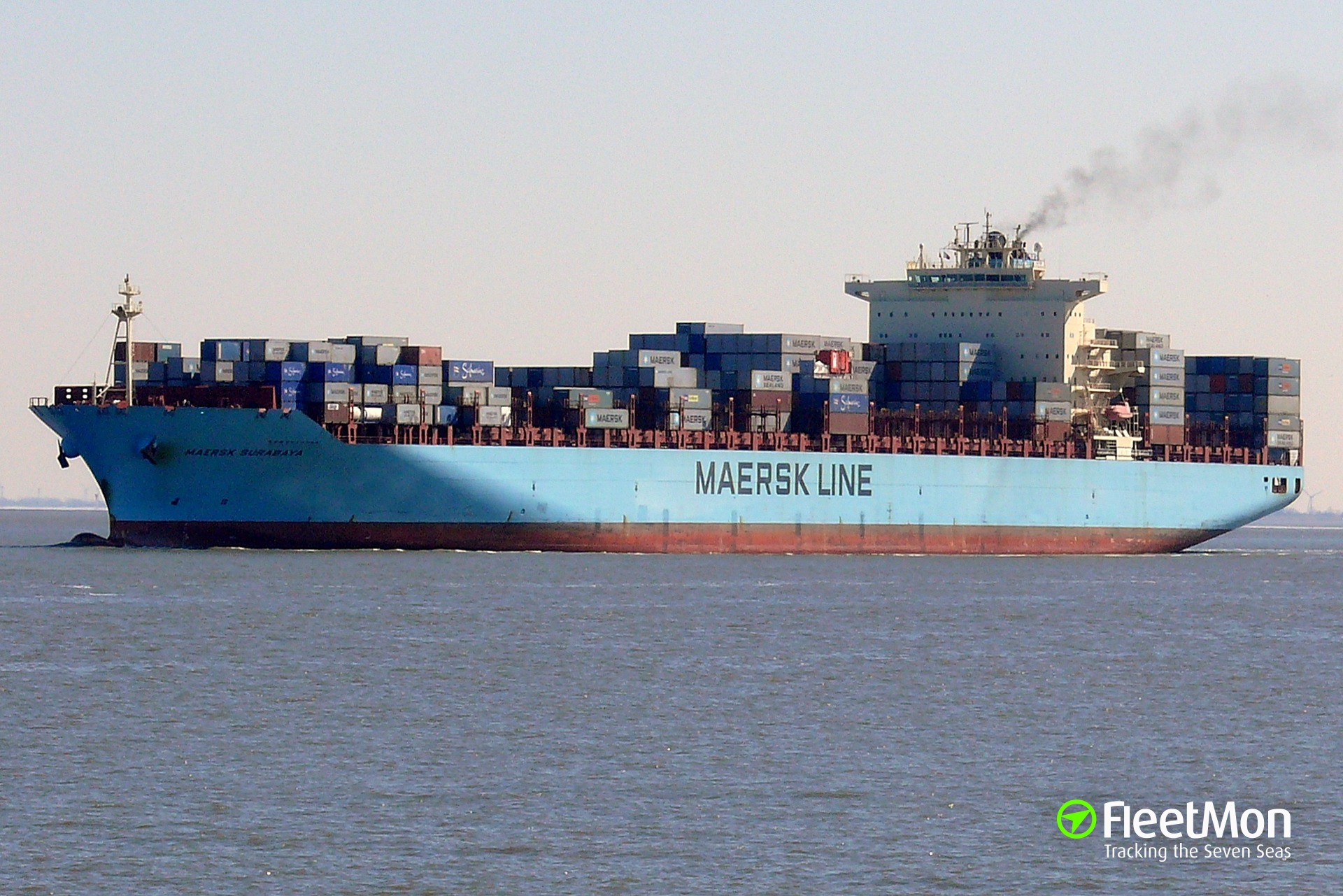 Photo of MAERSK SURABAYA (IMO: 9330068, MMSI: 219029762, Callsign ...