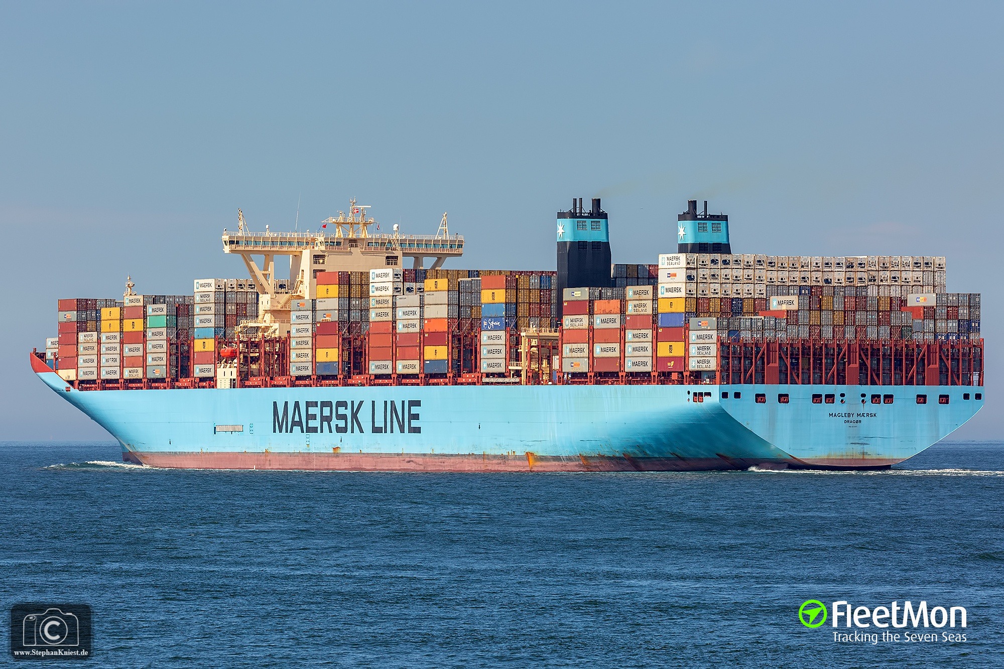 Photo of MAGLEBY MAERSK (IMO: 9619957, MMSI: 219018986, Callsign: OWJI2 ...