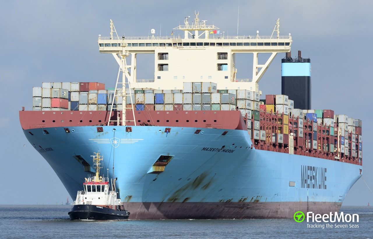 Photo of MAJESTIC MAERSK (IMO: 9619919, MMSI: 219018501, Callsign ...