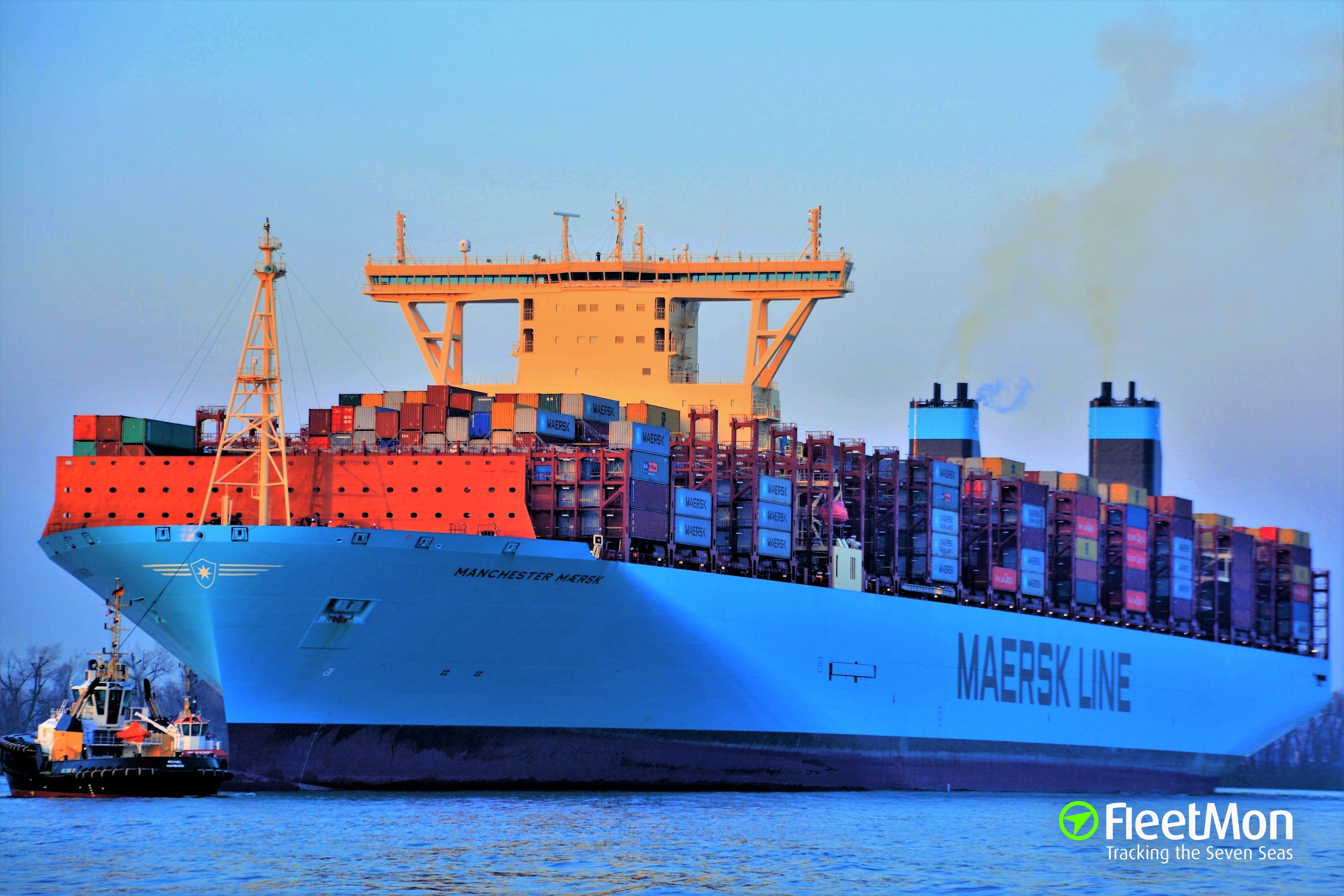 Photo of MANCHESTER MAERSK (IMO: 9780445, MMSI: 219034000, Callsign ...