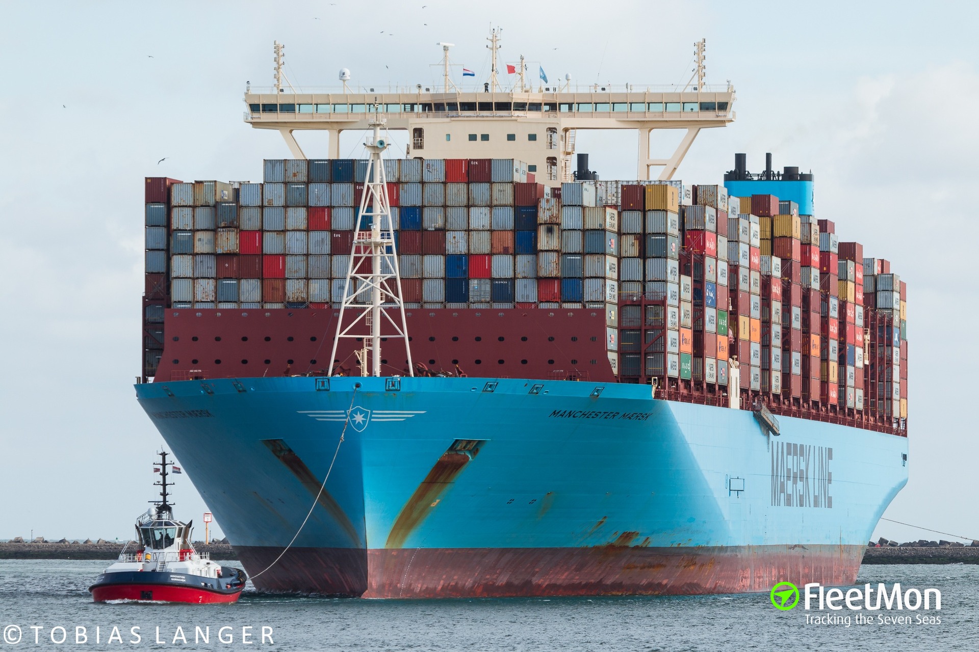 Photo of MANCHESTER MAERSK (IMO: 9780445, MMSI: 219034000, Callsign ...