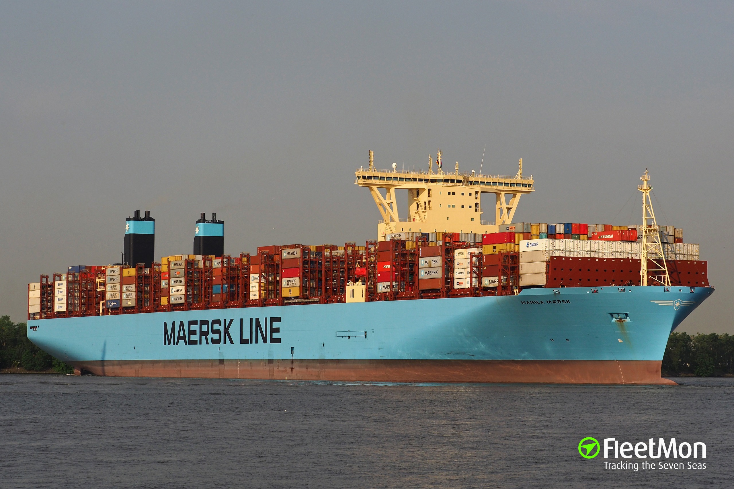 Photo of MANILA MAERSK (IMO: 9780469, MMSI: 219038000, Callsign: OWPP2 ...