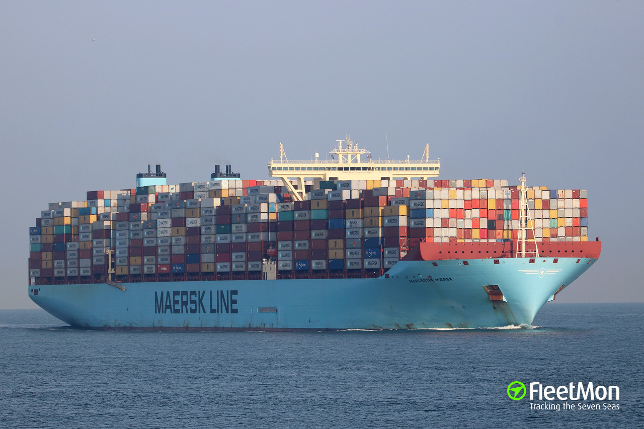 Photo of MARGRETHE MAERSK (IMO: 9632131, MMSI: 219629000, Callsign ...