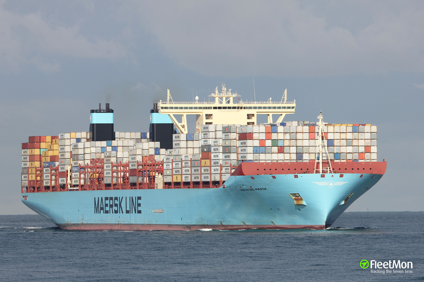 Mathilde Maersk Strips Down for Your Viewing Pleasure