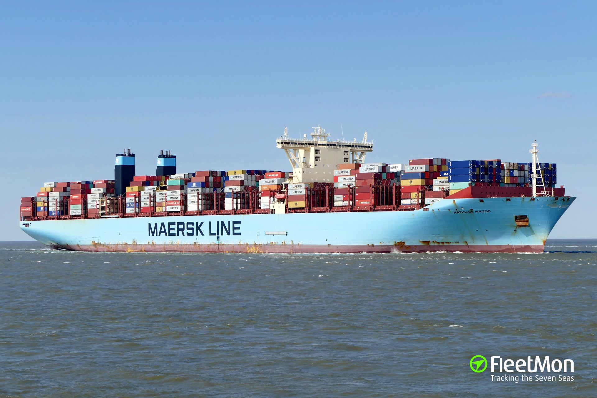 Photo of MATHILDE MAERSK (IMO: 9632179, MMSI: 219646000, Callsign ...