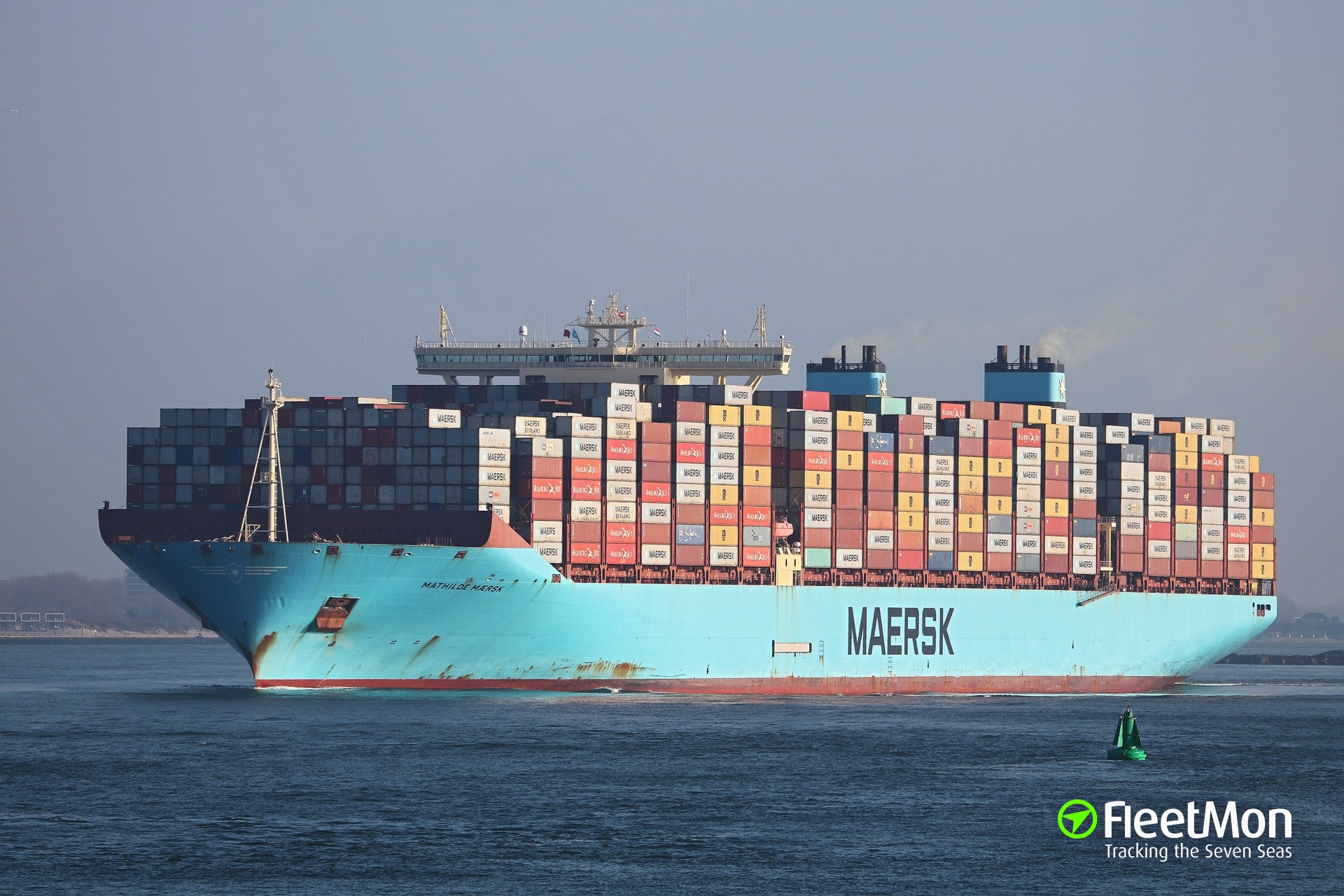 Photo of MATHILDE MAERSK (IMO: 9632179, MMSI: 219646000, Callsign ...