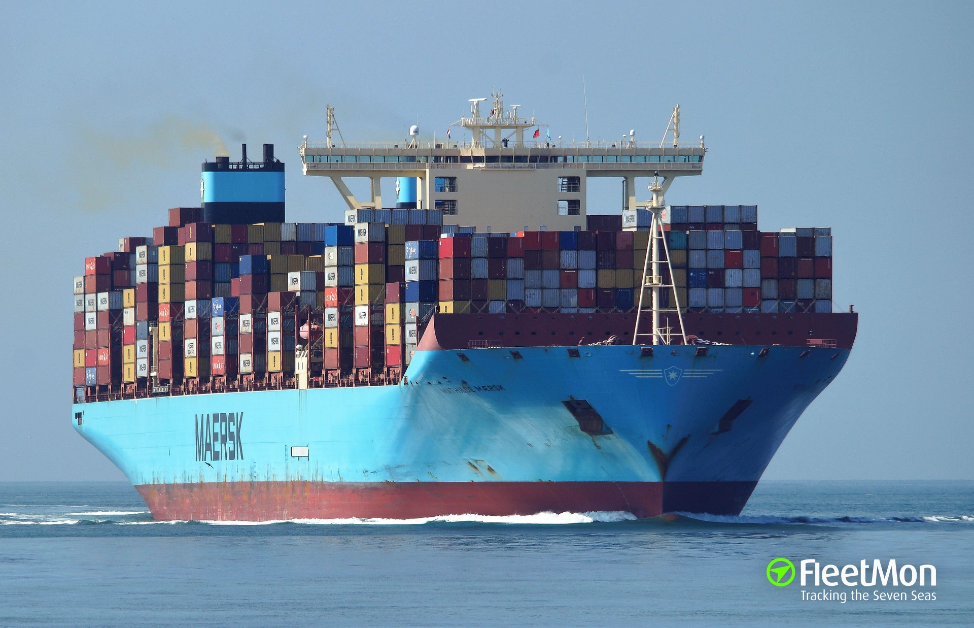 Photo of MATHILDE MAERSK (IMO: 9632179, MMSI: 219646000, Callsign ...