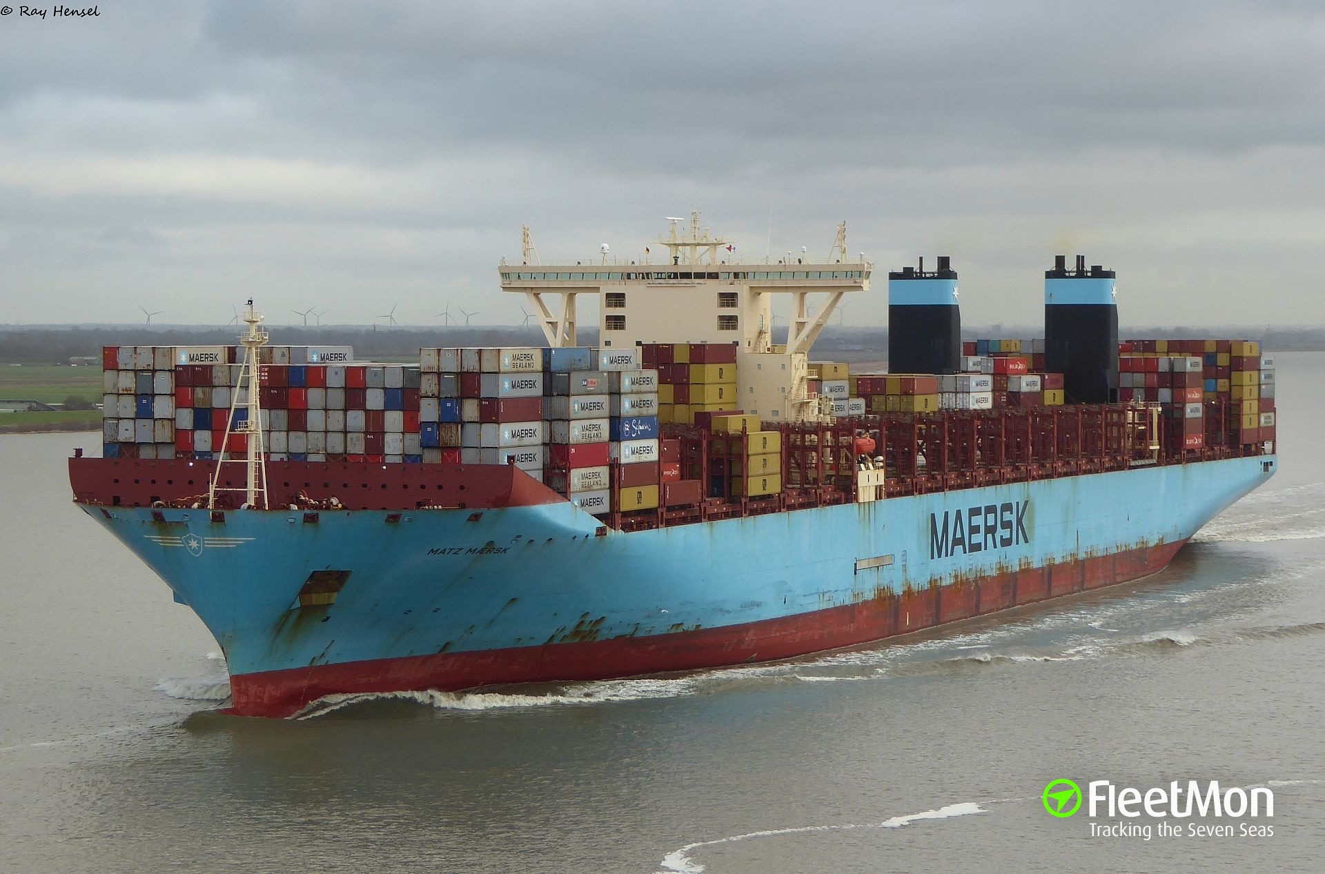 Photo of MATZ MAERSK (IMO: 9619983, MMSI: 219019365, Callsign: OWJM2 ...