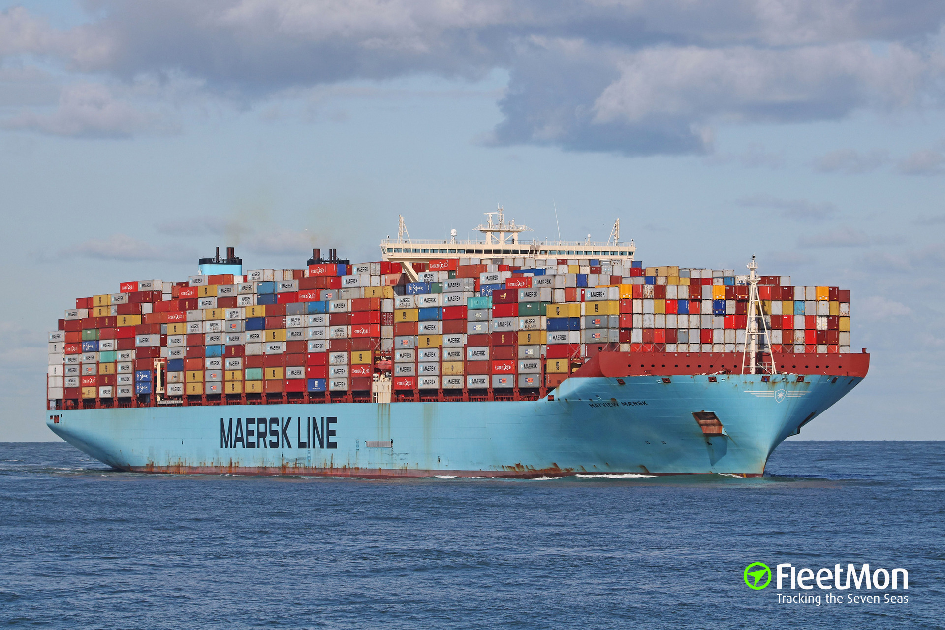 Photo of MAYVIEW MAERSK (IMO: 9619995, MMSI: 219578000, Callsign: OWJN2 ...