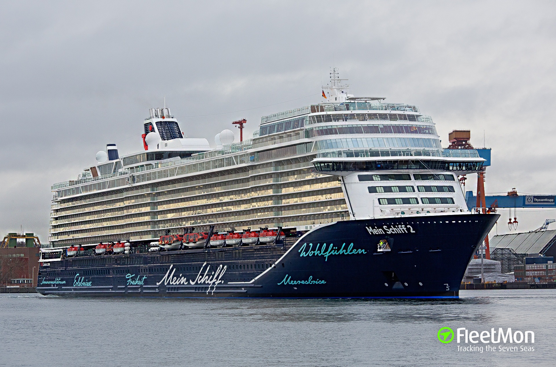 Photo Of Mein Schiff 2 Imo 9783576 Mmsi 248956000