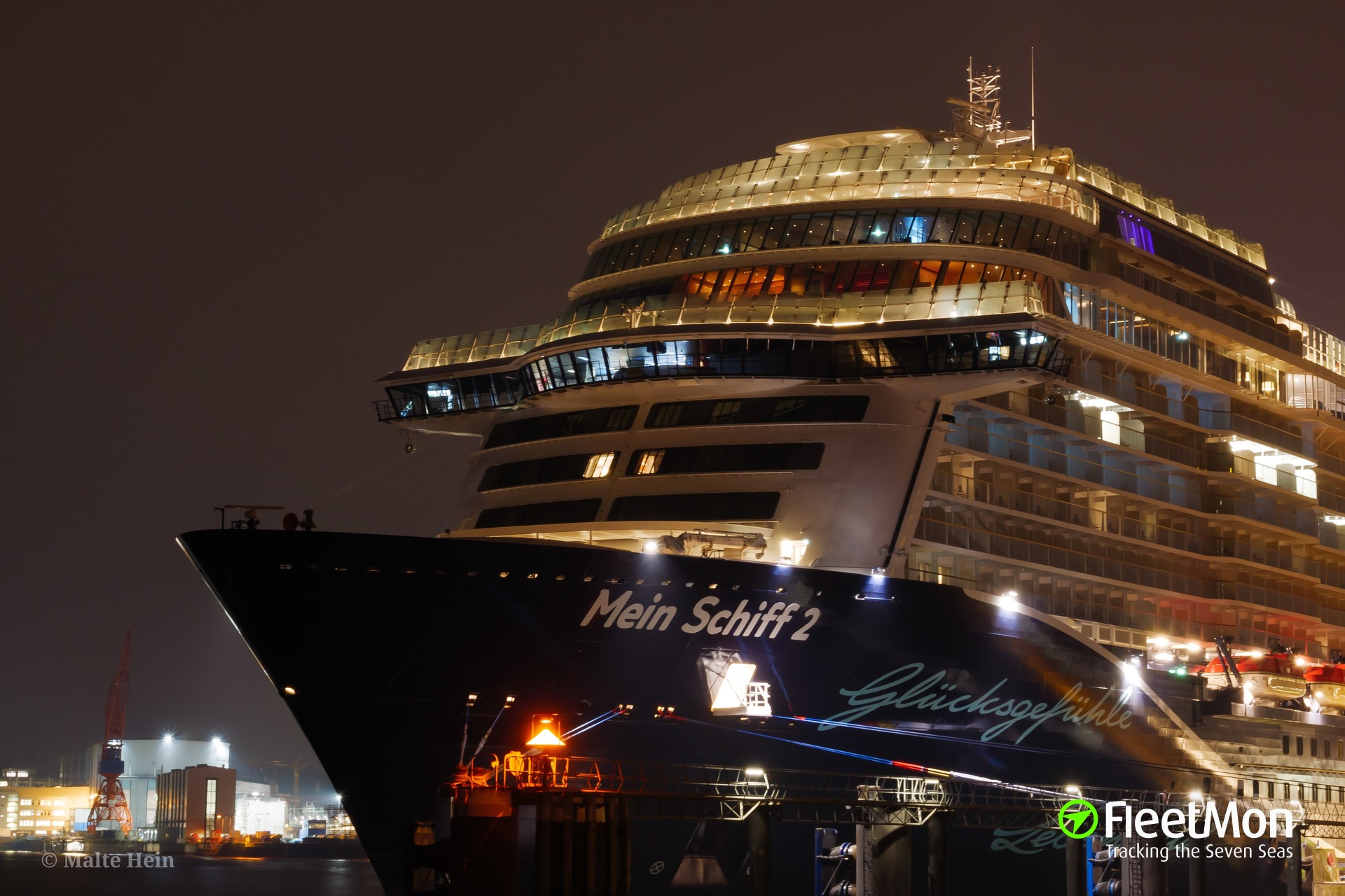 Mein Schiff 2 Tui Cruises Mein Schiff 2 Imo 9106302 Depa