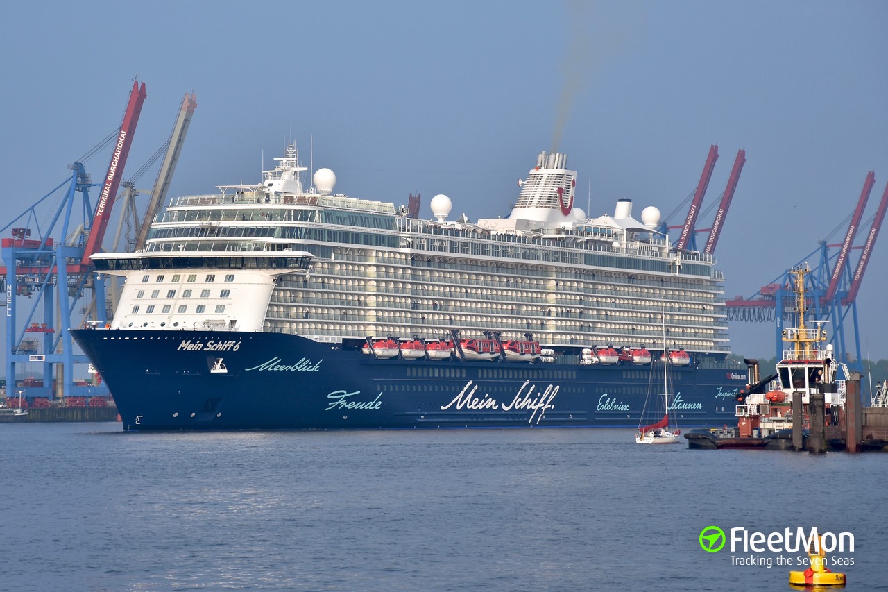 Vessel Mein Schiff 6 Passenger Ship Imo 9753208 Mmsi