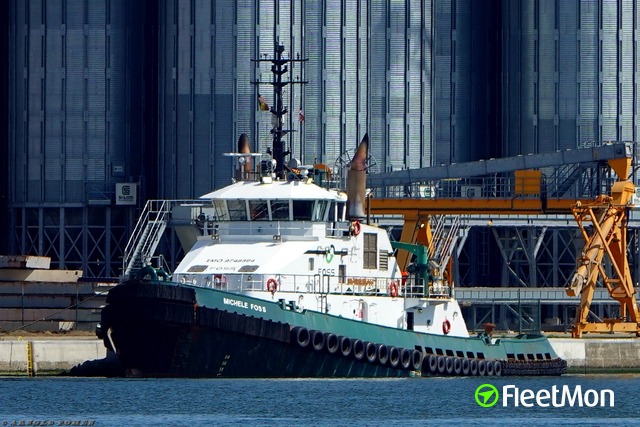 Vessel MICHELE FOSS Pusher Tug IMO 9748564 MMSI 367657270