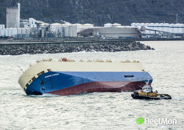 Vessel MODERN EXPRESS (Vehicle carrier) IMO 9231688, MMSI 356187000