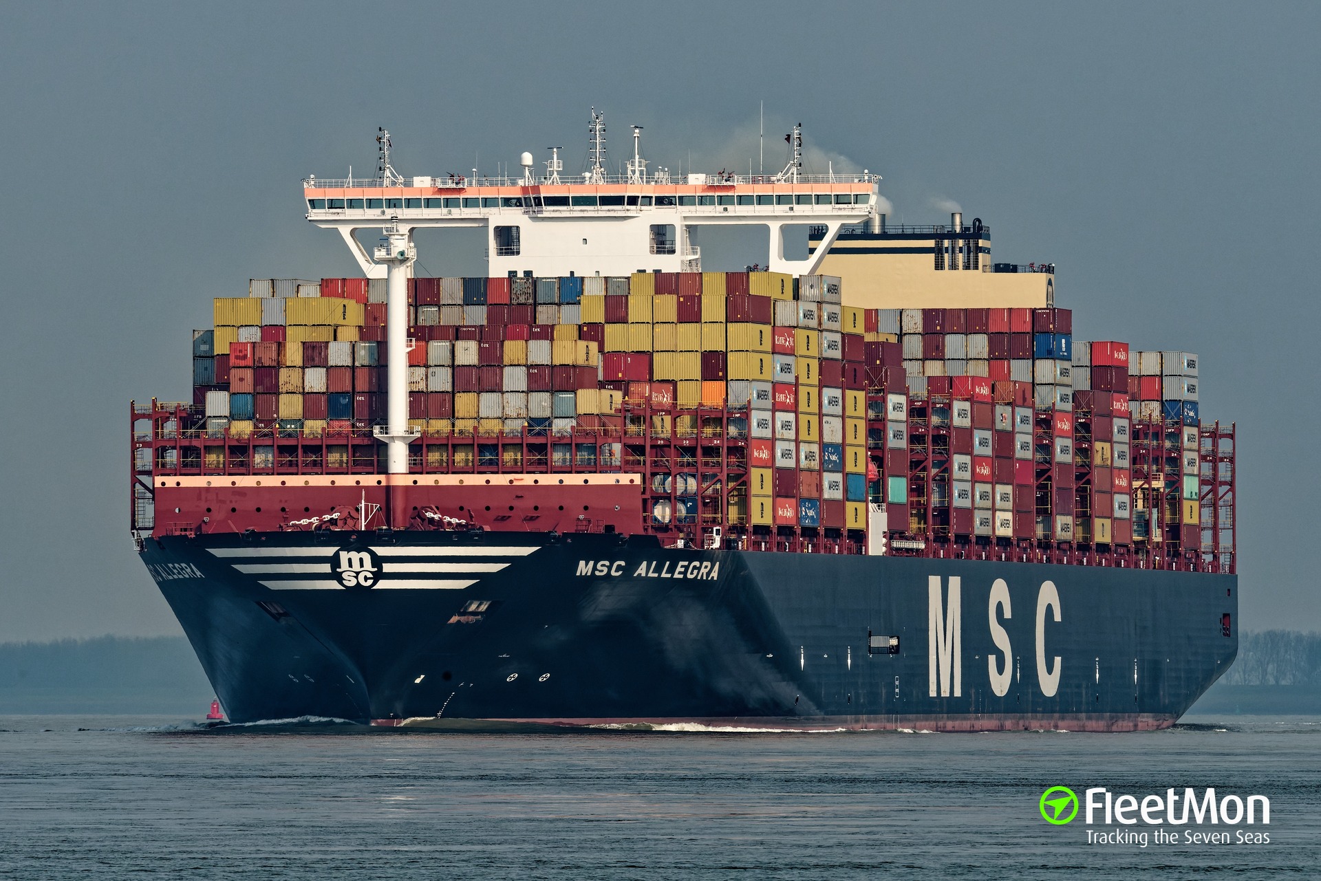 Vessel MSC ALLEGRA (Cargo ship) IMO 9897028, MMSI 636020600