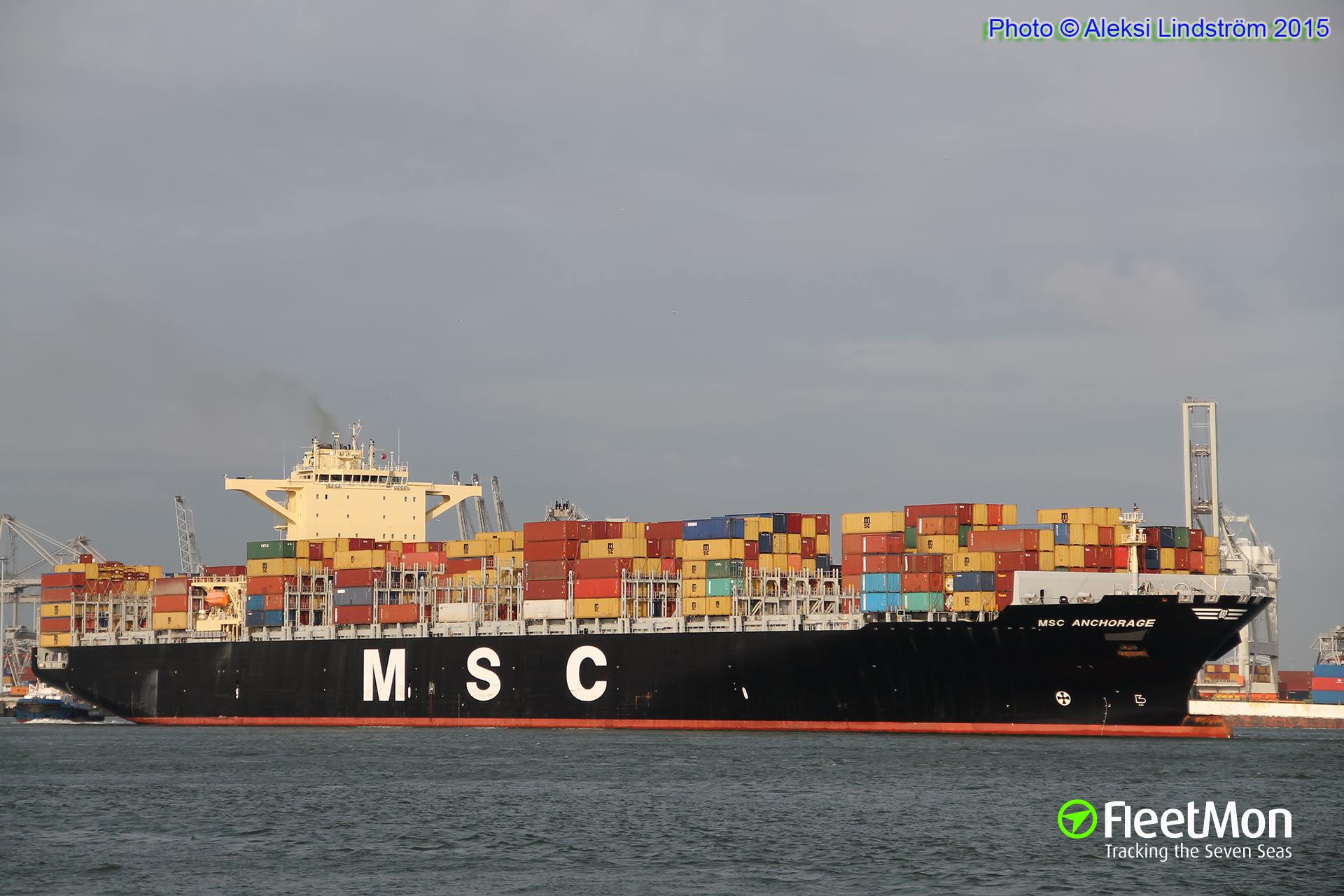 Photo of MSC ANCHORAGE (IMO: 9619440, MMSI: 636015666, Callsign: D5CC9 ...