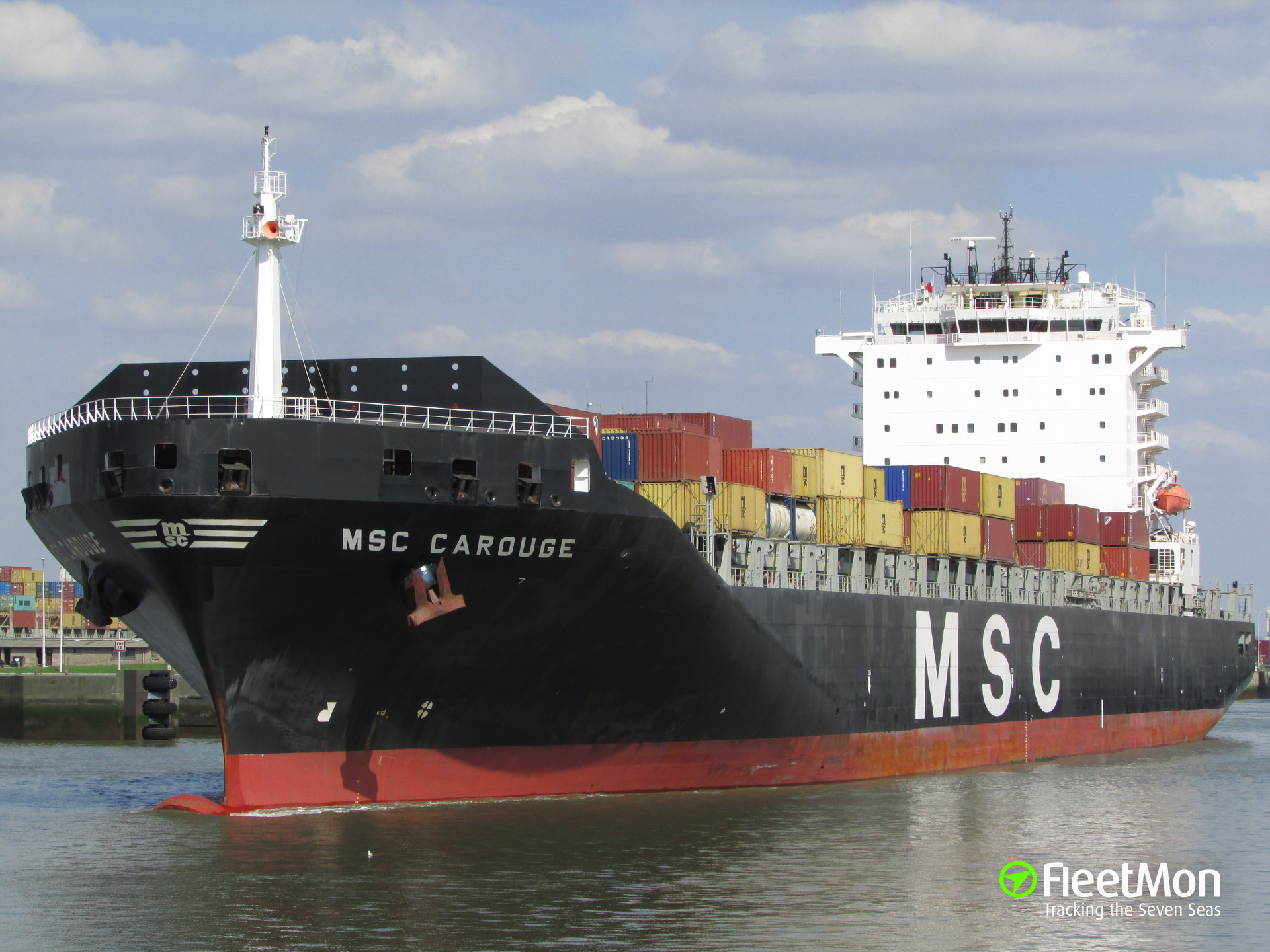 Photo of MSC CAROUGE (IMO: 9320441, MMSI: 255805617, Callsign: CQFP