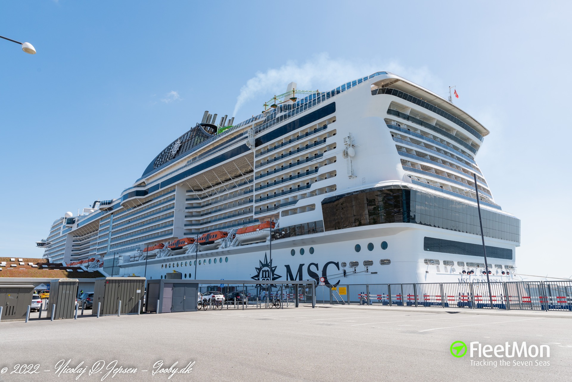 Photo of MSC GRANDIOSA (IMO: 9803613, MMSI: 215325000, Callsign ...