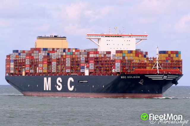 Vessel Msc Gulsun Container Ship Imo 9839430 Mmsi 372003000