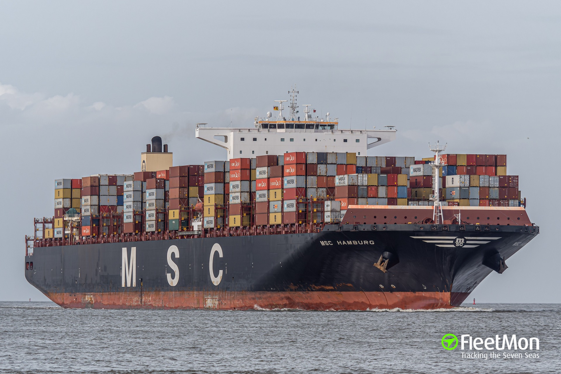 Photo of MSC HAMBURG (IMO: 9647461, MMSI: 374886000, Callsign: 3FYY8 ...