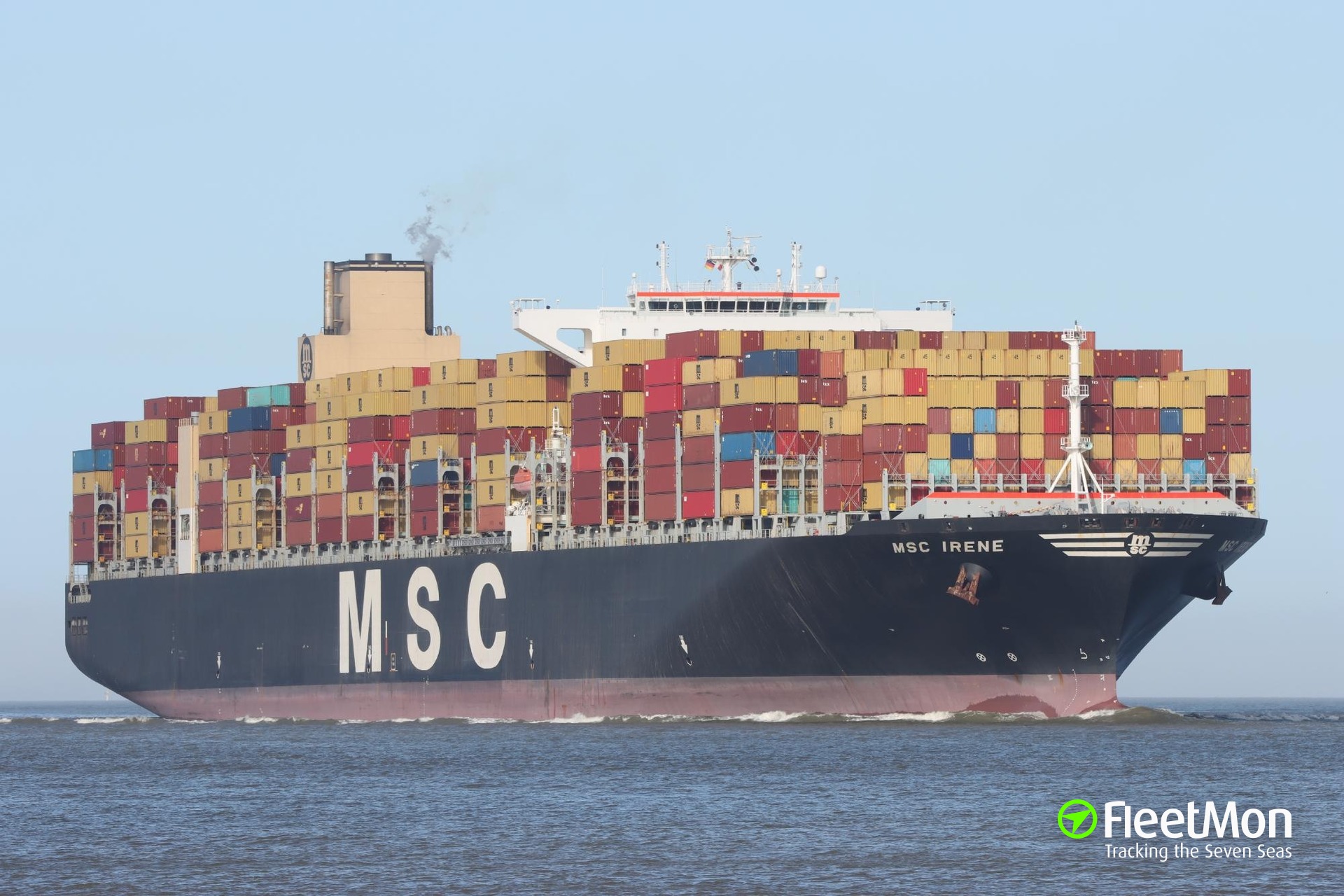 Photo of MSC IRENE (IMO: 9399040, MMSI: 355233000, Callsign: 3EZQ6 ...