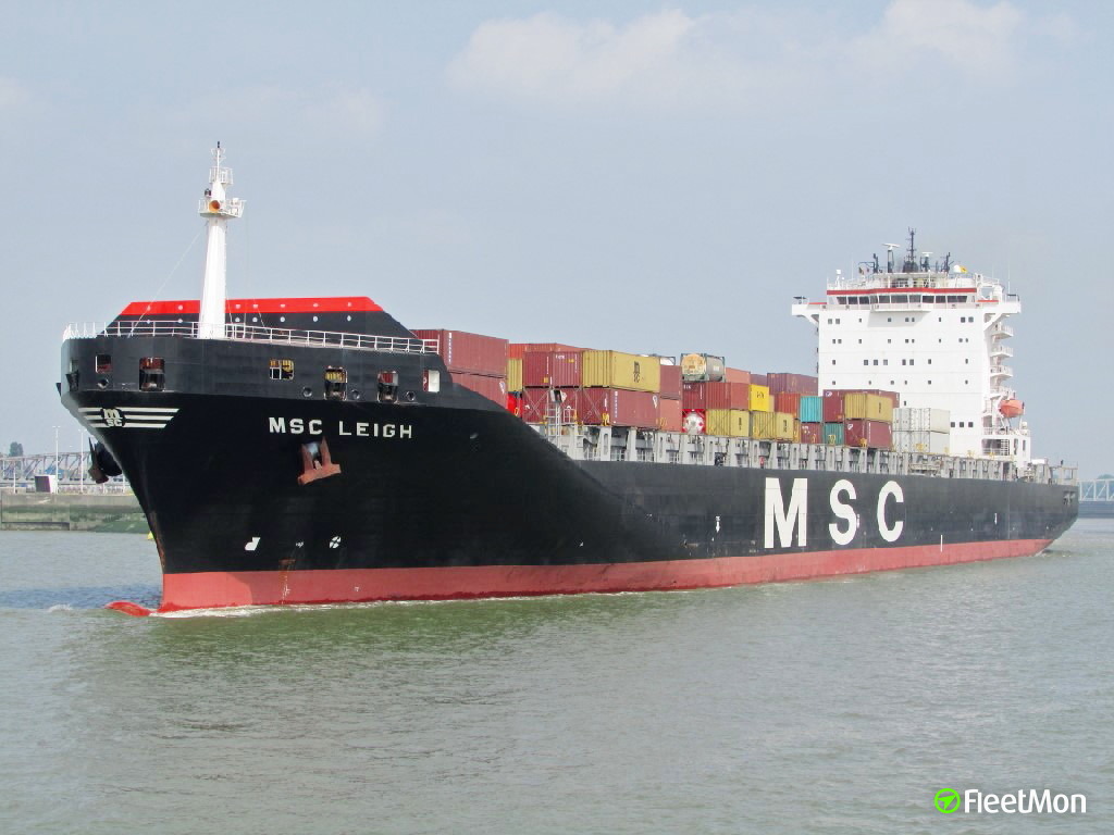 Photo of MSC LEIGH (IMO: 9320439, MMSI: 372123000, Callsign: 3EGN4 ...