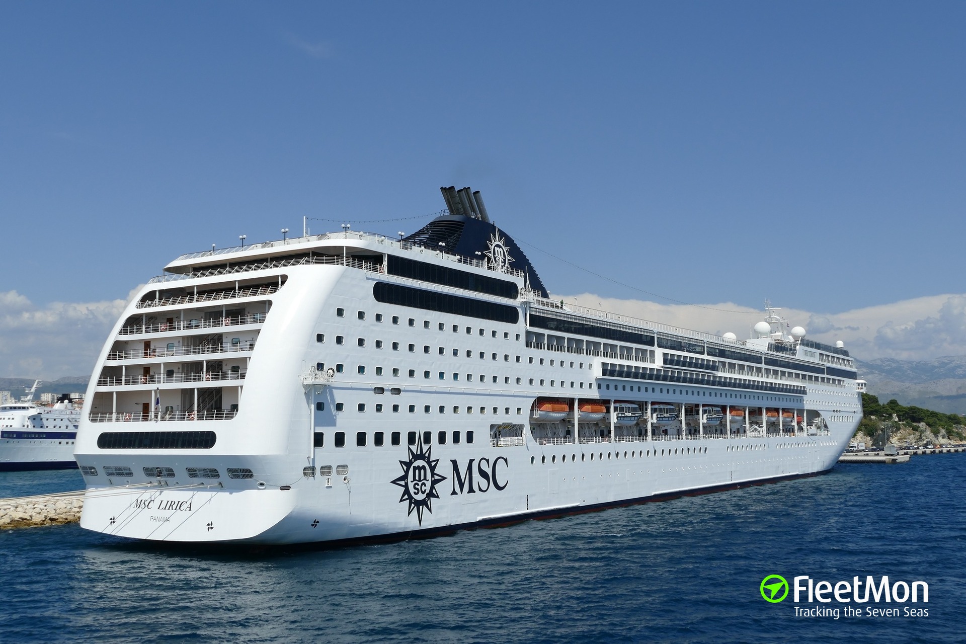 msc cruise ship lirica