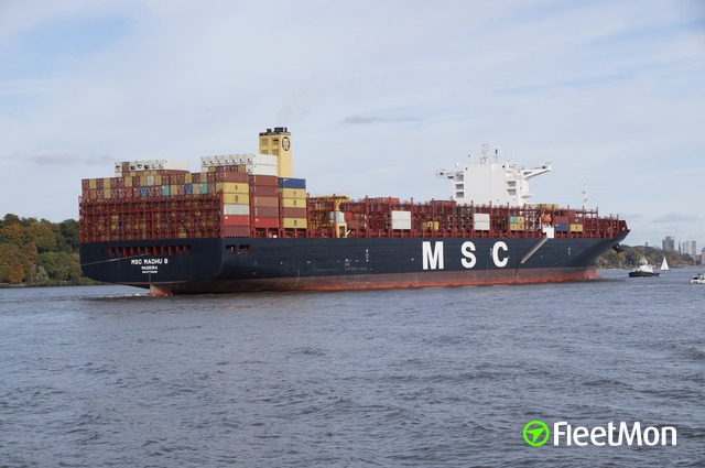 Photo Of MSC MADHU B (IMO: 9778088, MMSI: 255806031, Callsign: CQIP6 ...