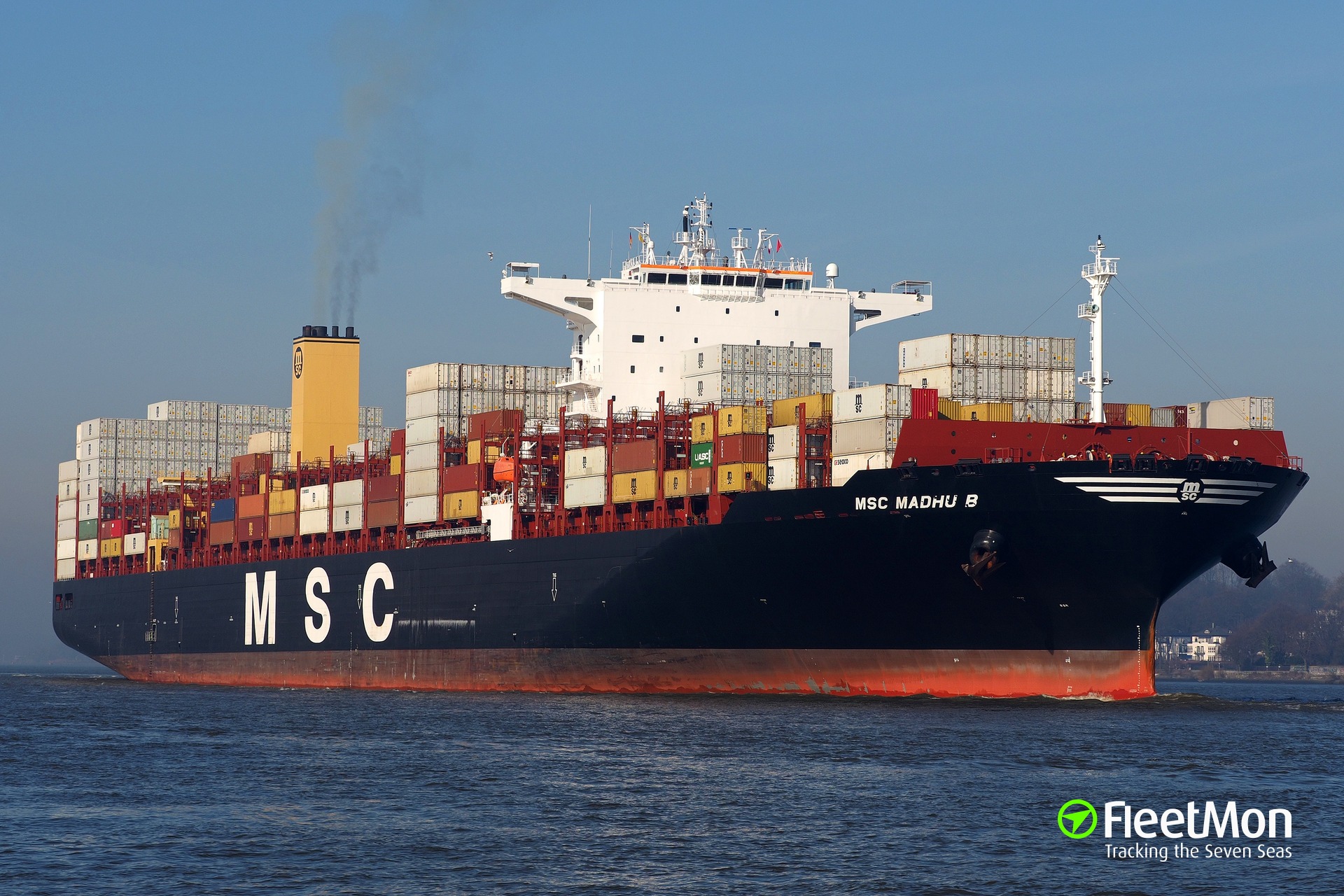 Photo Of MSC MADHU B (IMO: 9778088, MMSI: 255806031, Callsign: CQIP6 ...