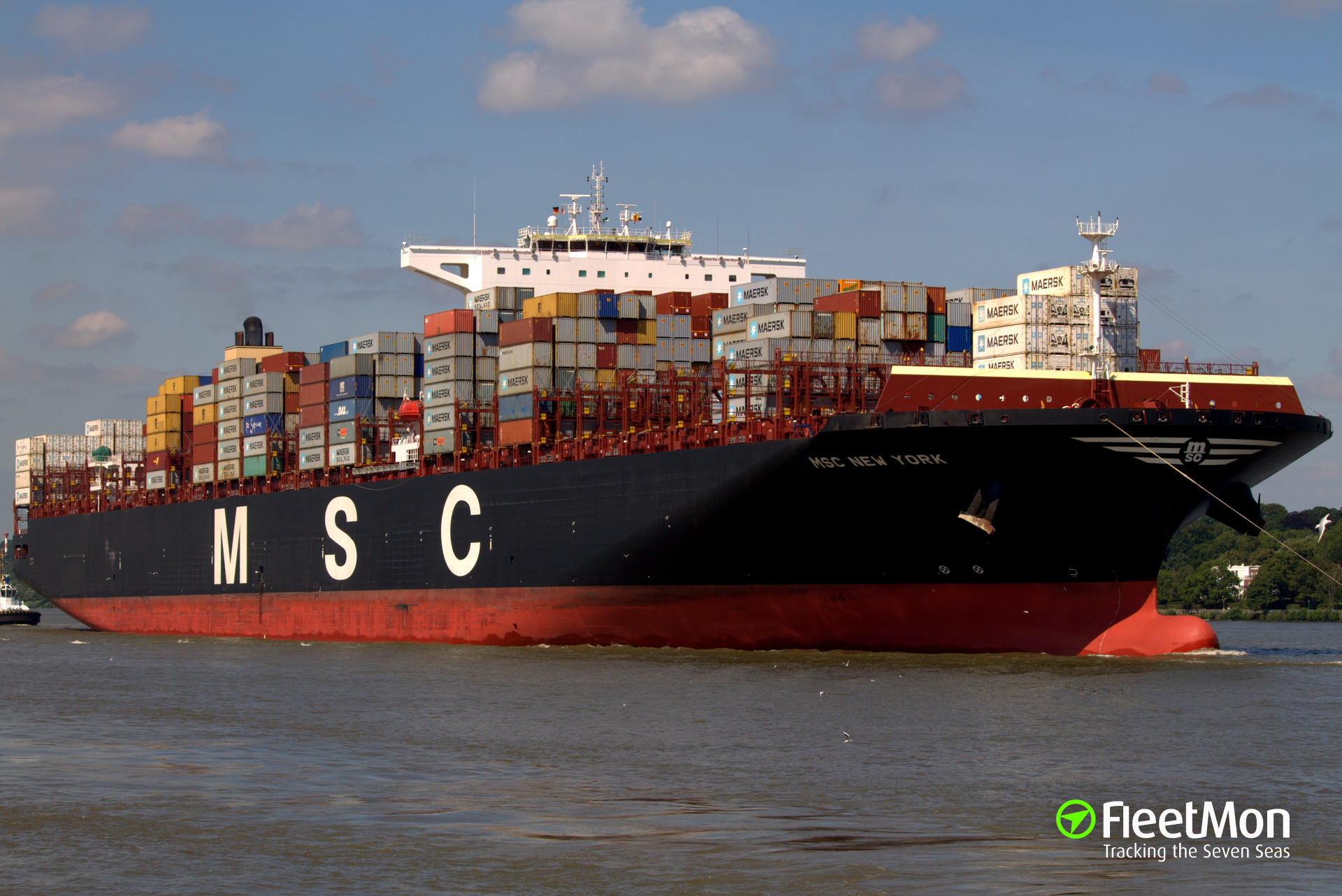 Photo of MSC NEW YORK (IMO 9606314, MMSI 352952000, Callsign HOFP