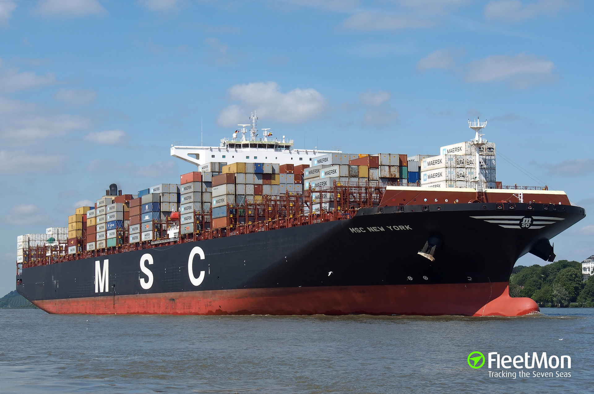 Photo of MSC NEW YORK (IMO 9606314, MMSI 352952000, Callsign HOFP