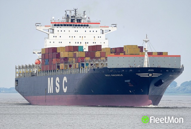 MSC container ship disabled by explosion and fire, 3 crew injured, Med 