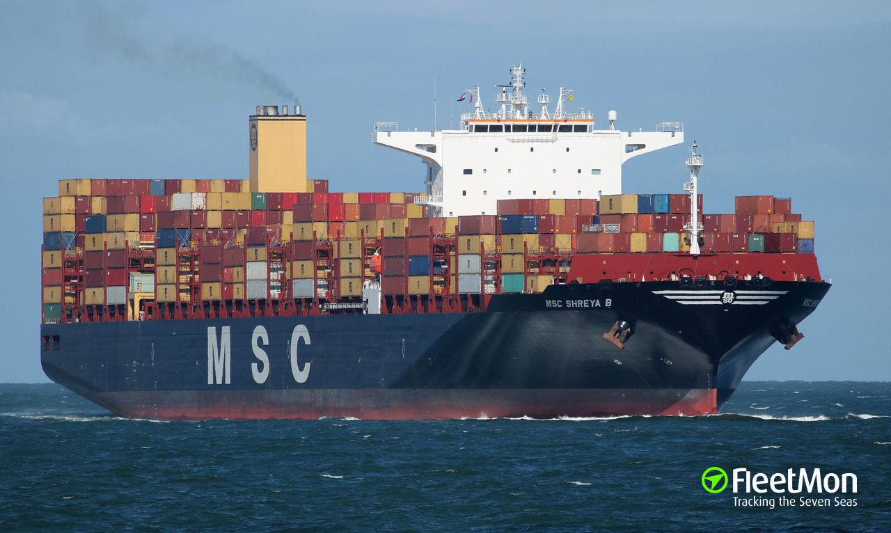 Mediterranean shipping. MSC Nitya b. MSC Shannon. MSC Shristi. MSC Geneva.