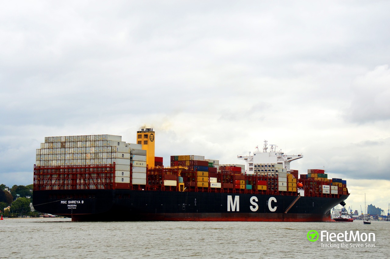 Photo Of MSC SHREYA B (IMO: 9778105, MMSI: 255806028, Callsign: CQIP3 ...