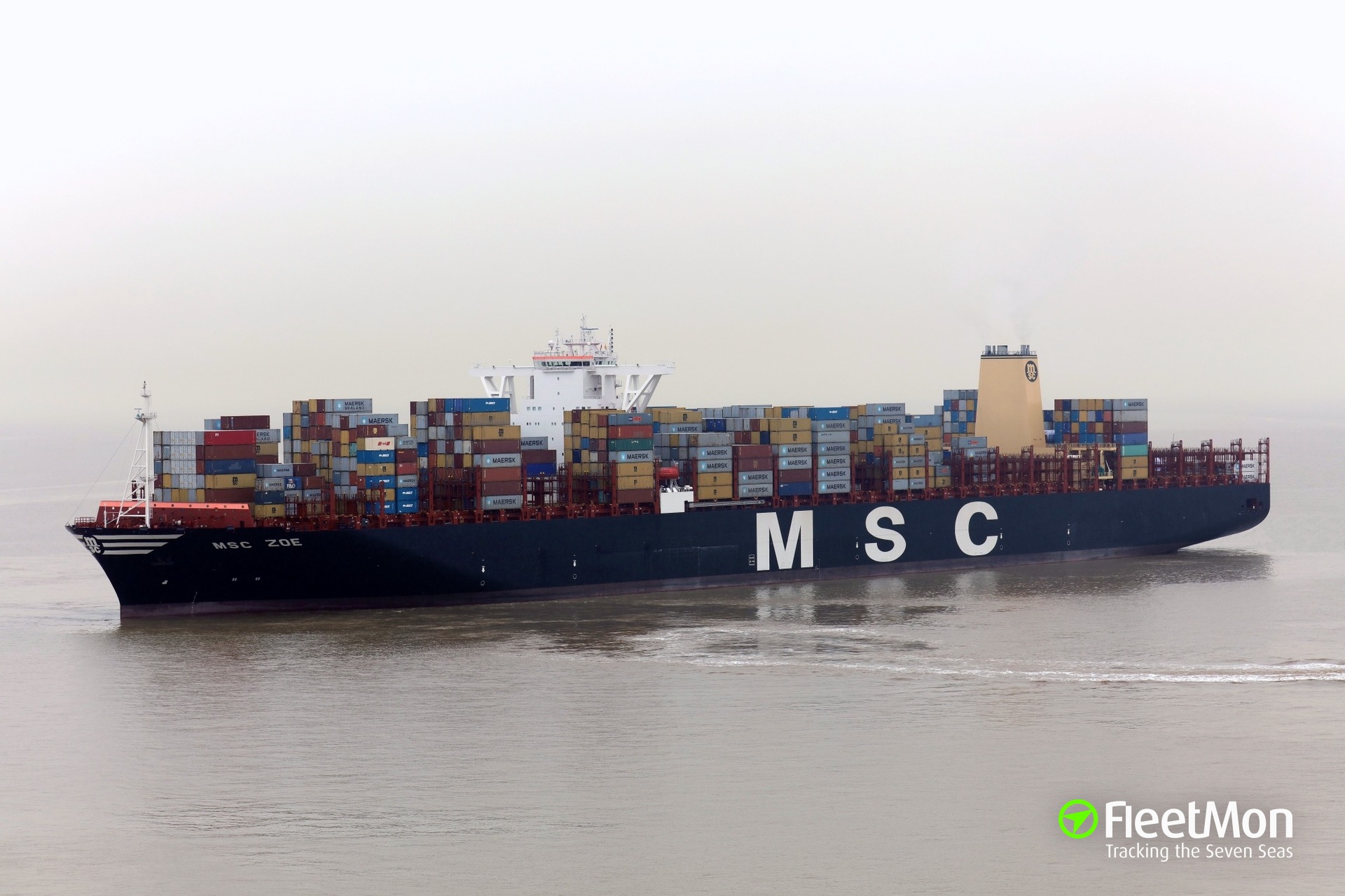 Photo Of MSC ZOE (IMO: 9703318, MMSI: 352757000, Callsign: 3FQA) Taken ...