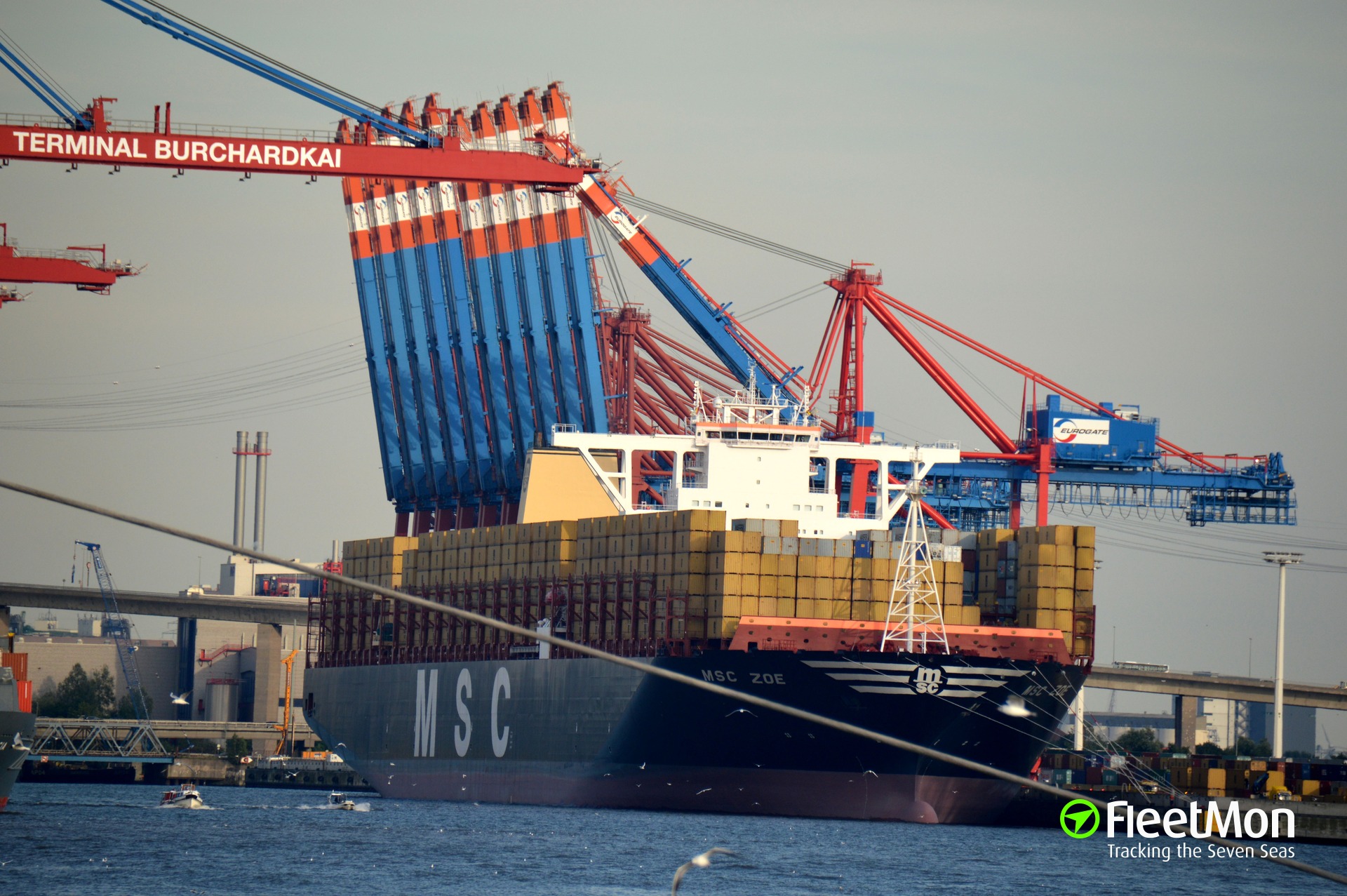 Photo Of MSC ZOE (IMO: 9703318, MMSI: 352757000, Callsign: 3FQA) Taken ...