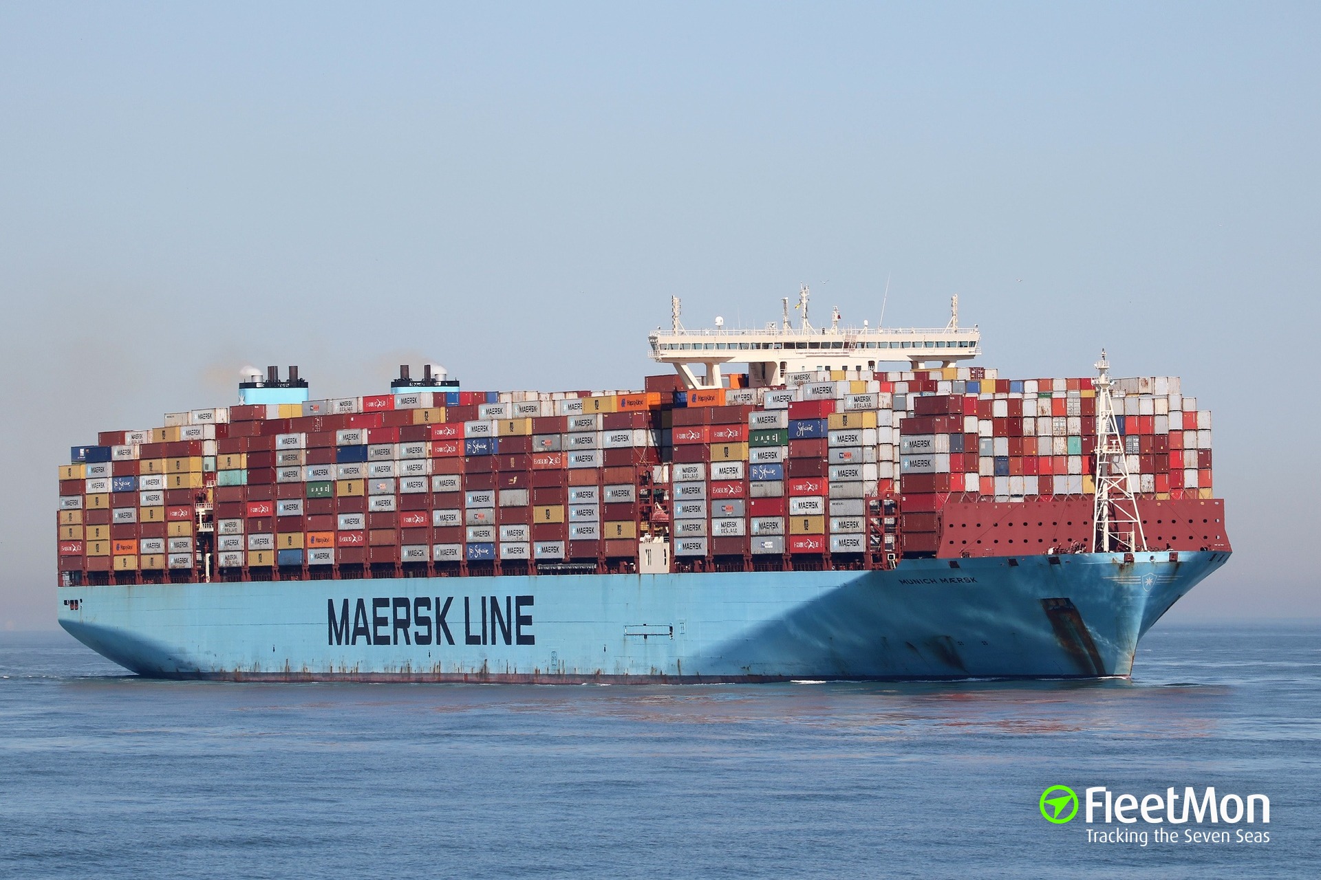 Photo of MUNICH MAERSK (IMO: 9778806, MMSI: 219835000, Callsign: OWCH2 ...