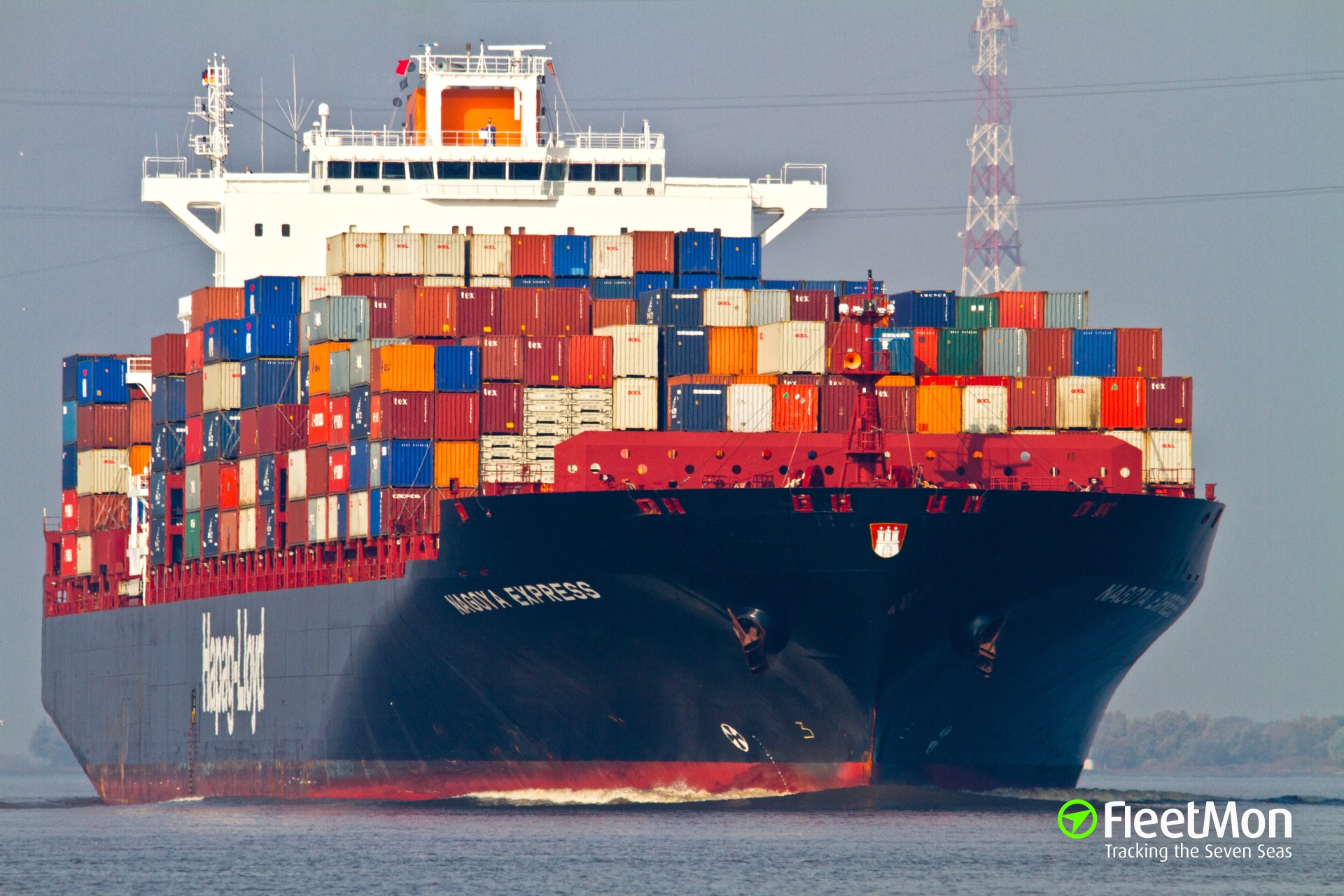 Vessel NAGOYA EXPRESS (Container ship) IMO 9450428, MMSI 218350000