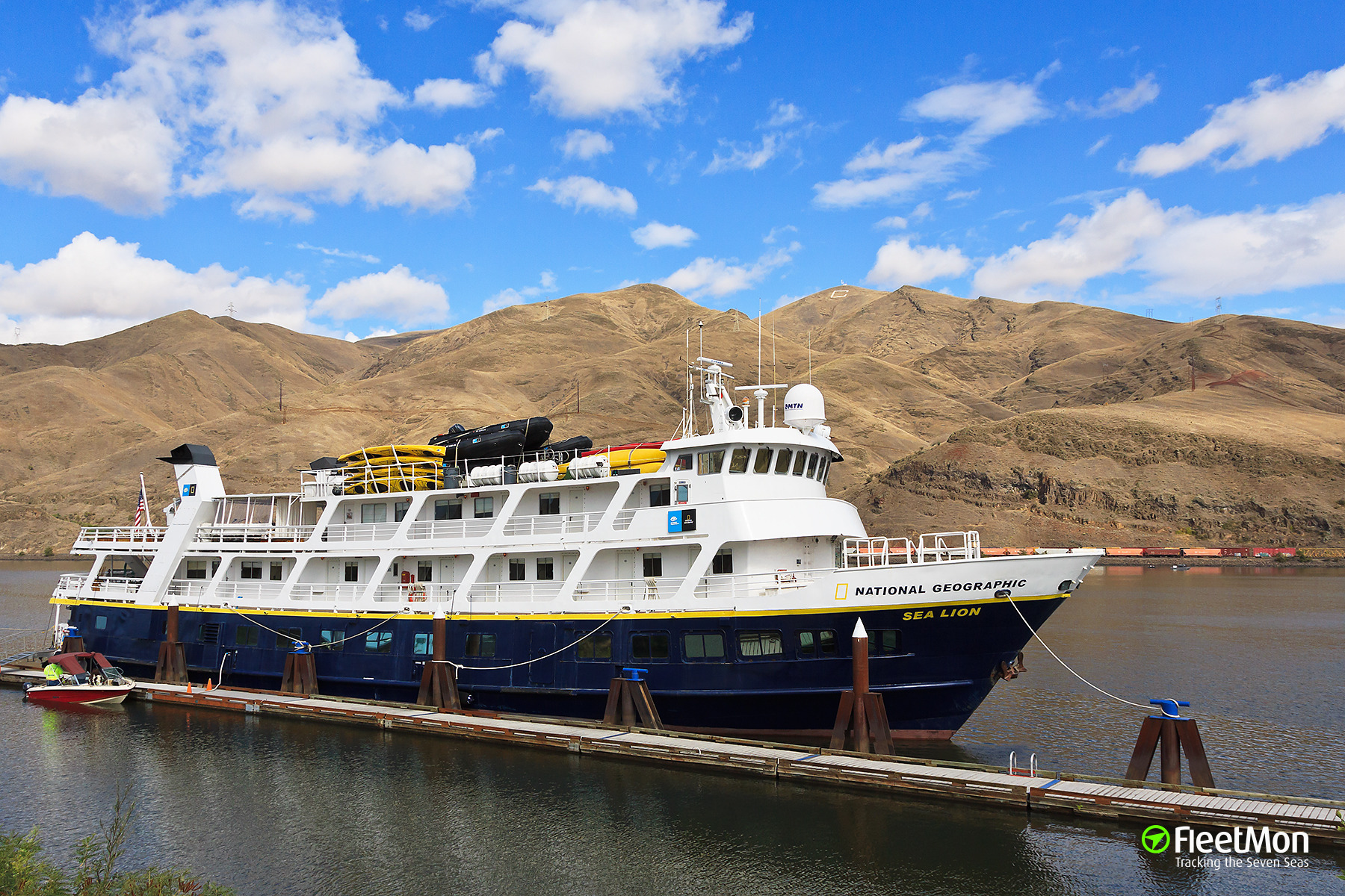 Cruise ship SEA LION damaged after hitting uncharted rock