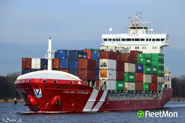 NORDIC container ship collided with fishing vessel, Poland 