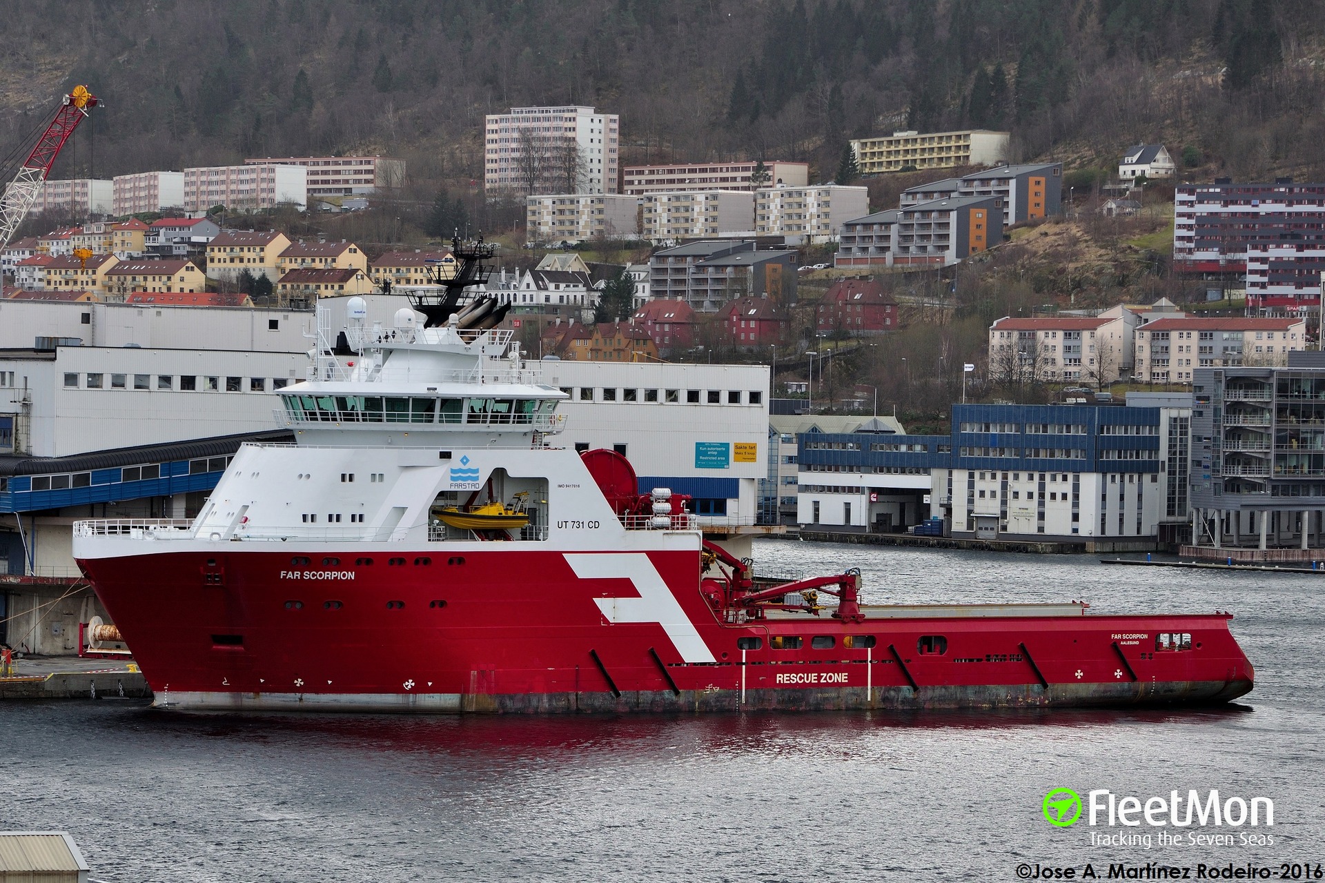 Vessel NORMAND SCORPION (Anchor handling supply tug) IMO 9417816, MMSI ...