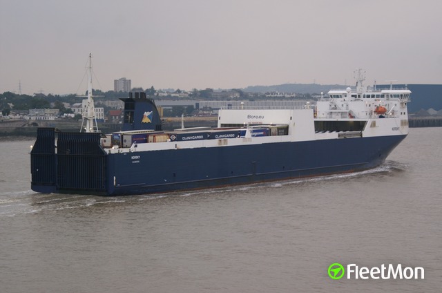 Vessel NORSKY (RoRo ship) IMO 9186182, MMSI 230652000