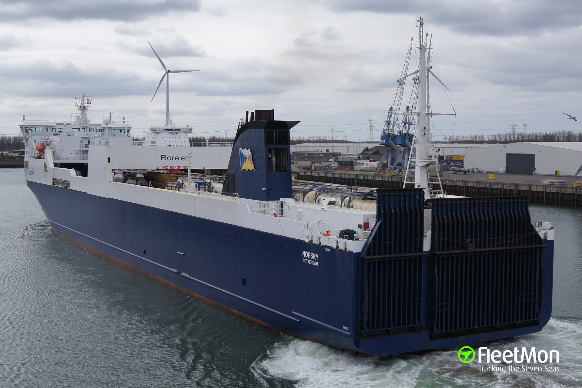 Norsky - Cargo Ship, IMO 9186182, MMSI 230652000, Callsign OJRB